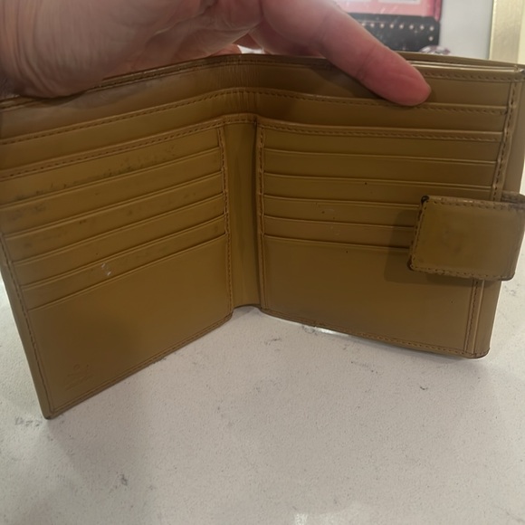 GUCCI authentic women's beige brown guccisima web signature wallet - Picture 15 of 16